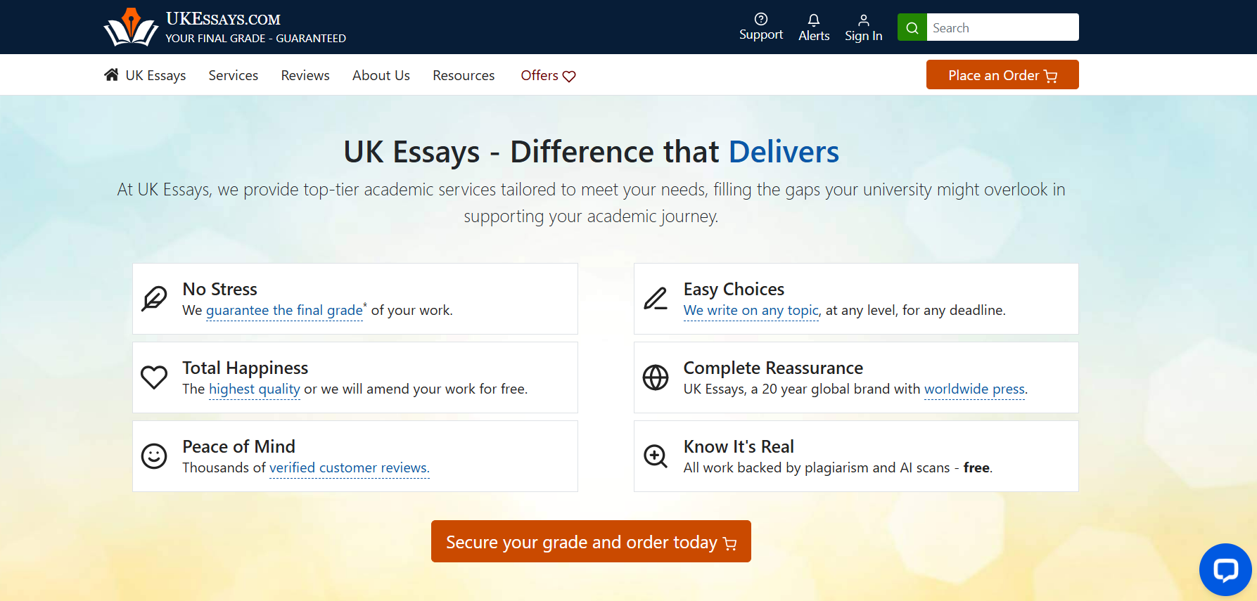 ukessays.com main page