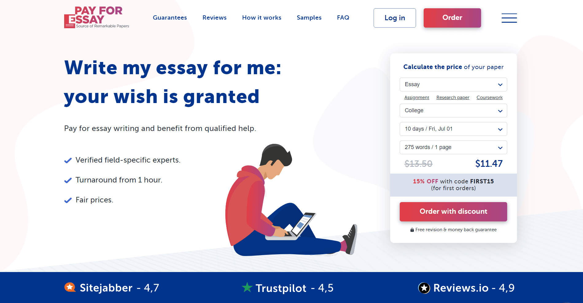 PayForEssay.net Review 2022 – All-in-One Review for Students | My Opinion