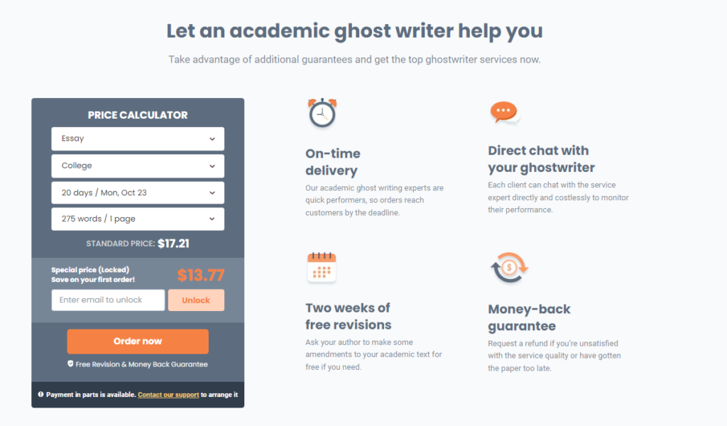 Academicghostwriter Available Discounts