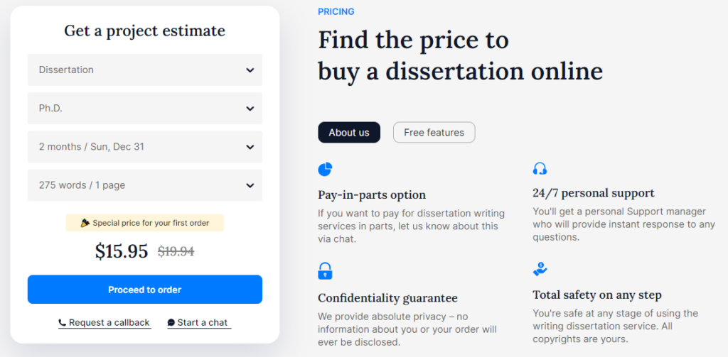 dissertationguru.net price